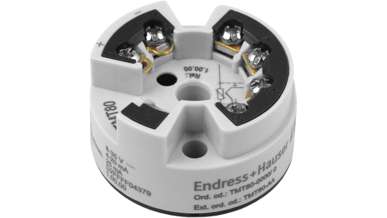 Cost Saving Temperature Head Transmitter Tmt80 Endress Hauser