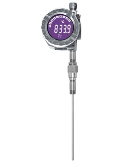 RTD thermometer TMT162R with field transmitter, display and HART, FOUNDATION Fieldbus or PROFIBUS PA