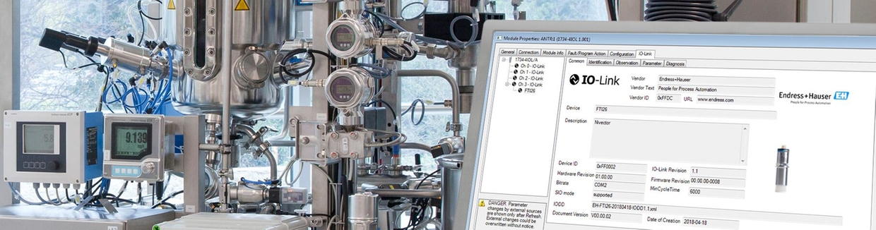 IO-Link within food and beverage machinery